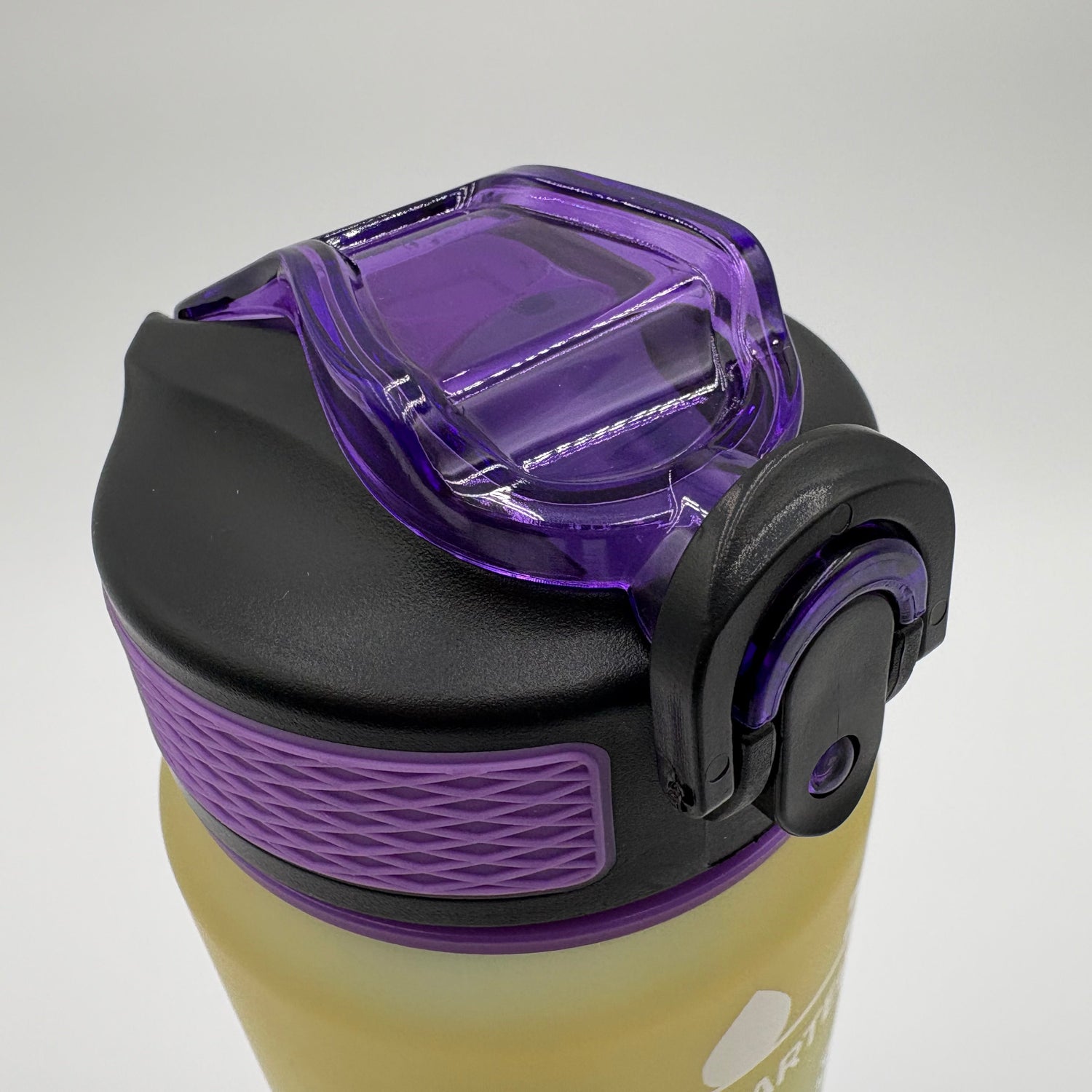 Time Marker Water Bottle – 1 Litre Flip Straw & Lock Lid