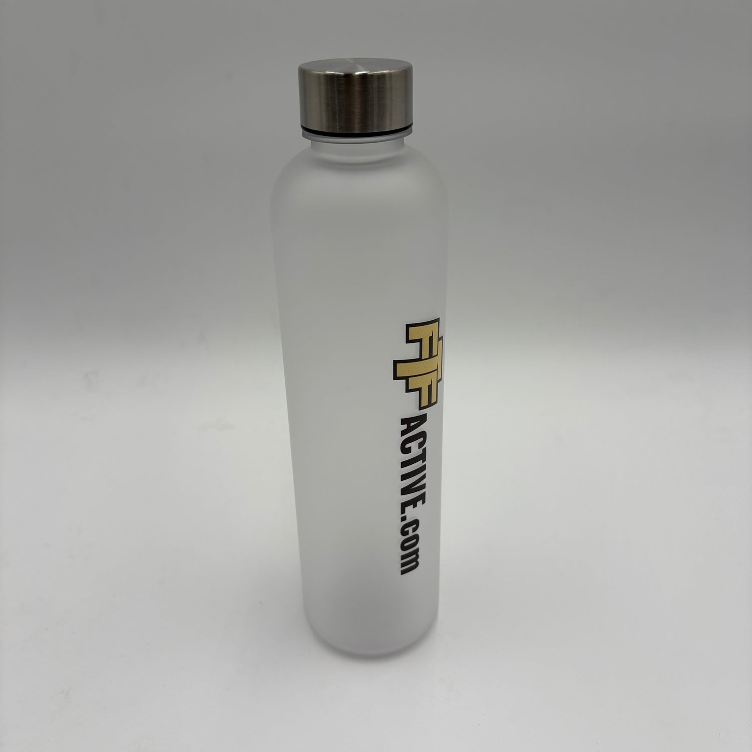 Gradient Water Bottle – 900ml Leak-Proof Stainless Style Cap Edition
